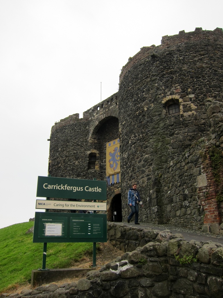 Ramp to Castle Entrance